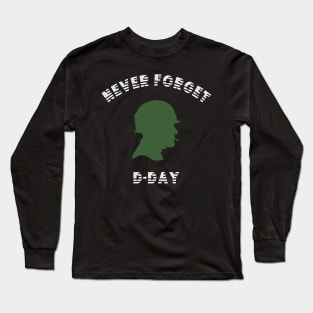 D-DAY tribute 80 anniversary Long Sleeve T-Shirt